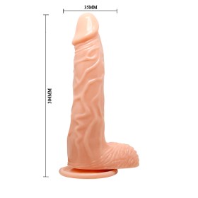 Fiery Dong realističan vibrator sa vibracijom, rotacijom i grejanjem  BW 8088-7